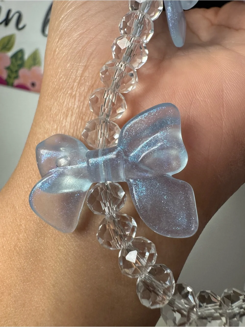 Handmade bling crystal